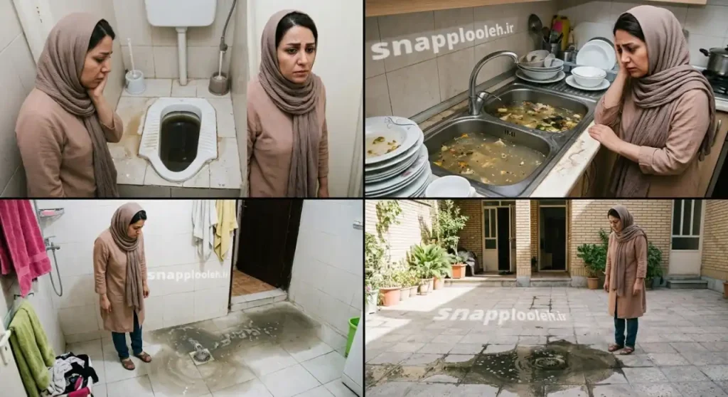 انواع گرفتگی لوله
