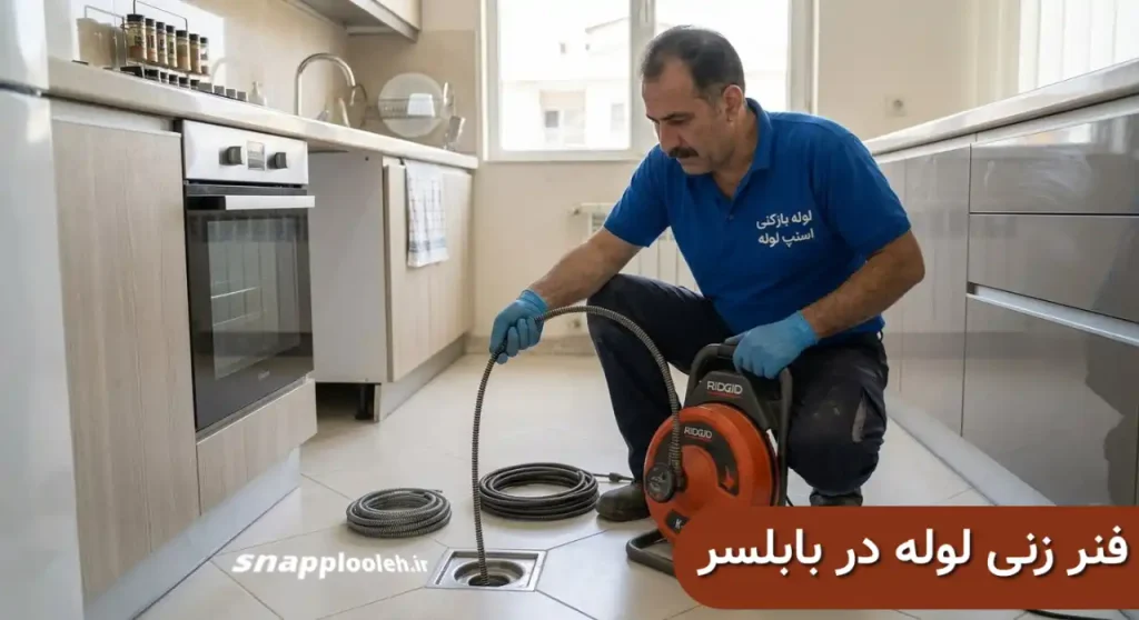 فنر زنی لوله در بابلسر
